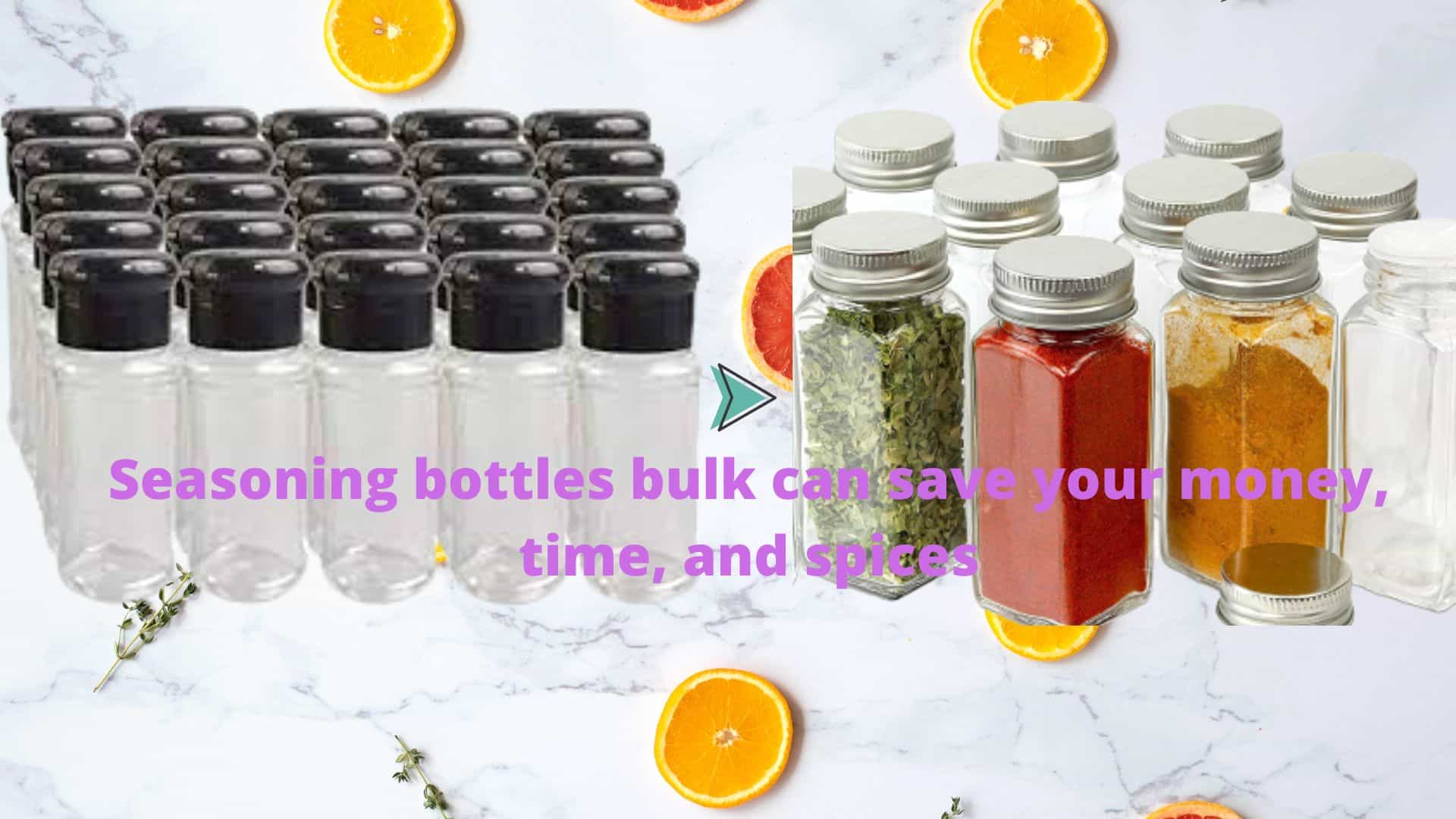 Seasoning bottles